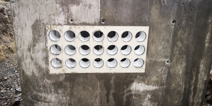 ROPI Systém prostupů betonových stěn