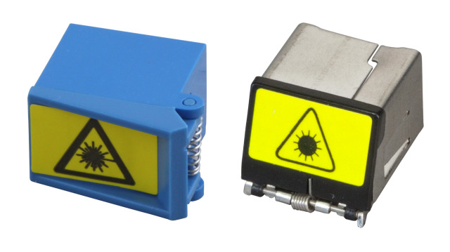 Laserový ochranný kryt pre SC-Duplex adaptér, modrý, a.n. 53215.1