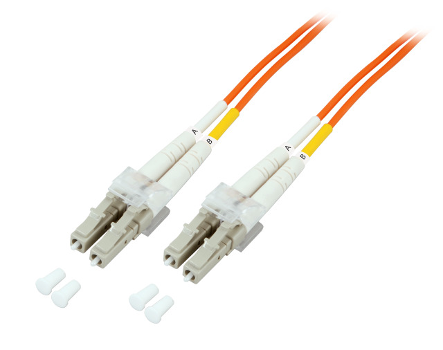 Duplex Patch kábel LC-LC 62,5/125µ, OM1, LSZH, oranžový, 2,0mm, 2m, a.n. O0330.2