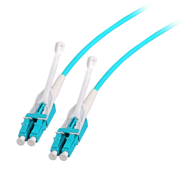 Duplex Patch kabel LC-LC, OM3, 0,5m, a.n. DJP-LCLCOM3-UNI-0,5
