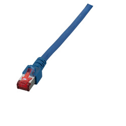 RJ45 Patch kábel S/FTP, Cat.6, LSZH, 1,5m, modrý